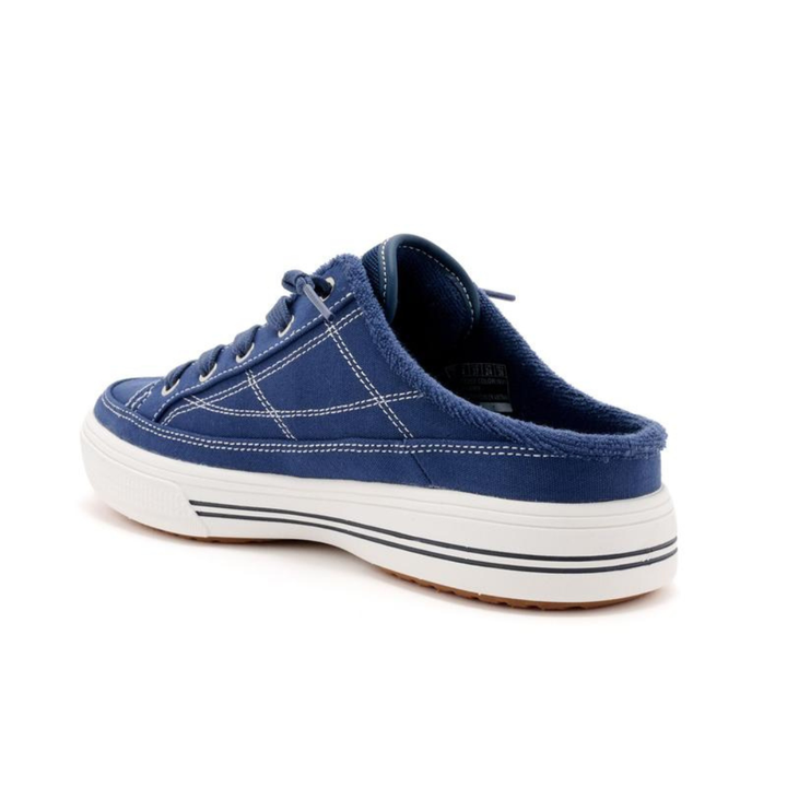 Women's Orthopaedic Canvas Slip-On Mule Shoes