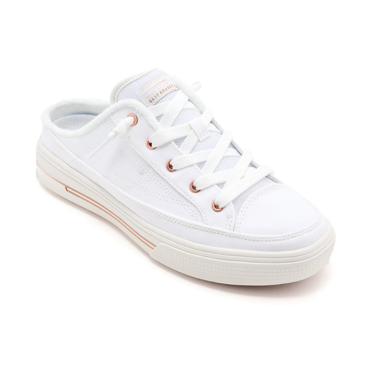 Women's Orthopaedic Canvas Slip-On Mule Shoes