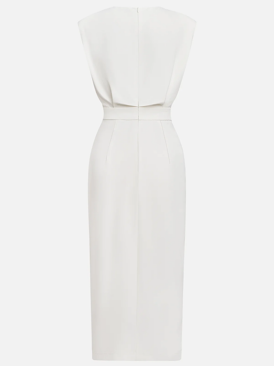 Women's Midi Dress with Relaxed Fit and Versatile Style