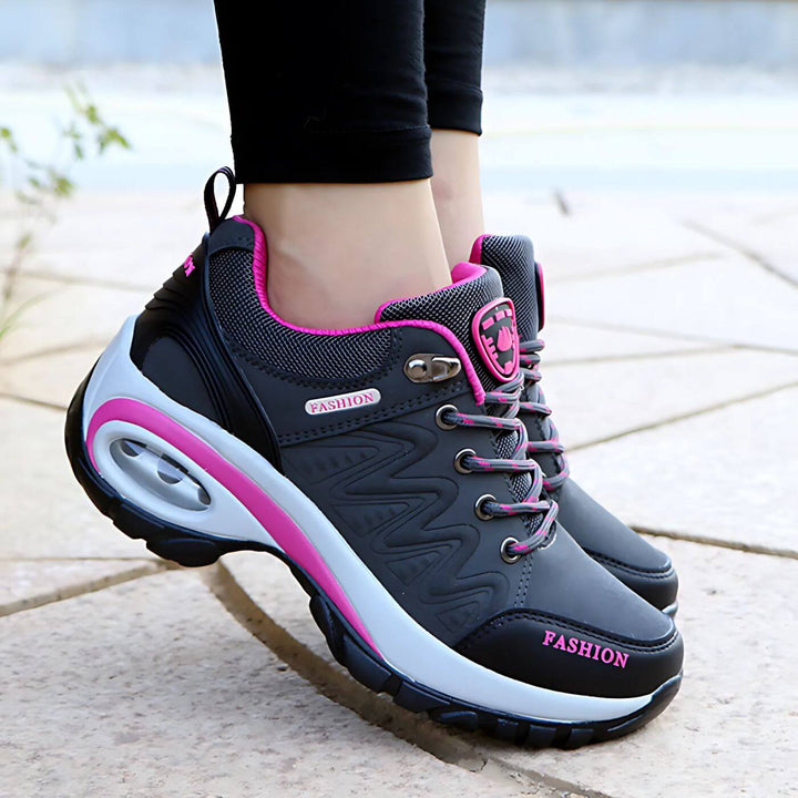 Women's Orthopaedic Air Cushion Platform Shoes Lace-Up
