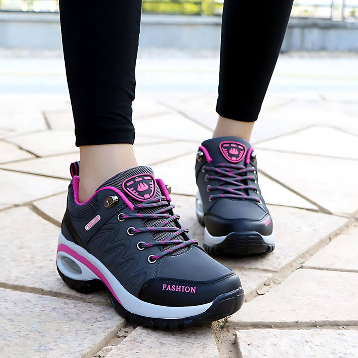 Women's Orthopaedic Air Cushion Platform Shoes Lace-Up