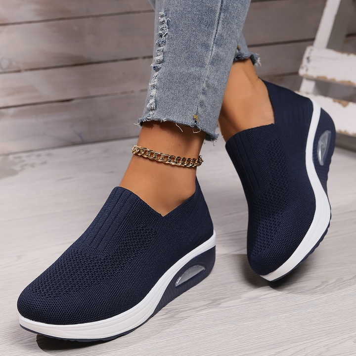 Women's Orthopaedic Slip-On Shoes Air Cushion Platform