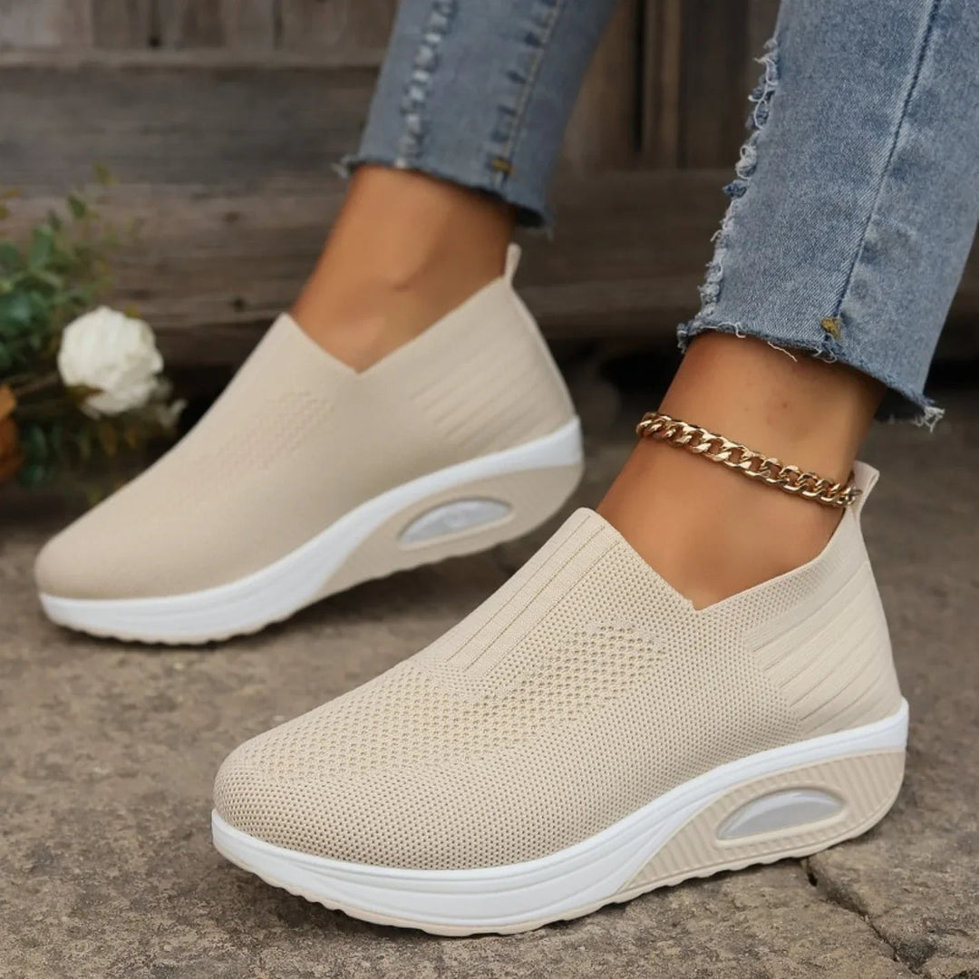 Women's Orthopaedic Slip-On Shoes Air Cushion Platform