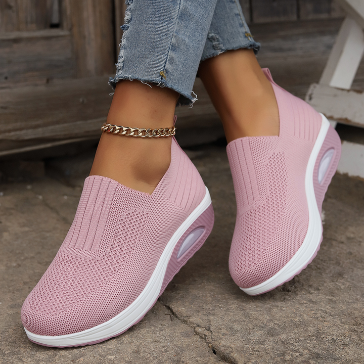Women's Orthopaedic Slip-On Shoes Air Cushion Platform