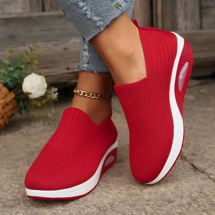 Women's Orthopaedic Slip-On Shoes Air Cushion Platform