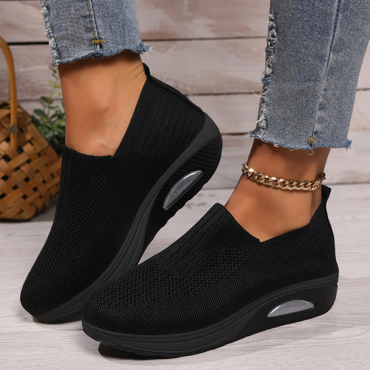 Women's Orthopaedic Slip-On Shoes Air Cushion Platform