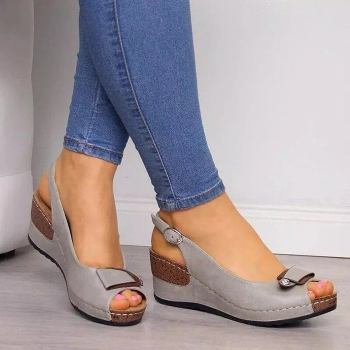 Women's Orthopaedic Wedge Slingback Sandals Open Toe