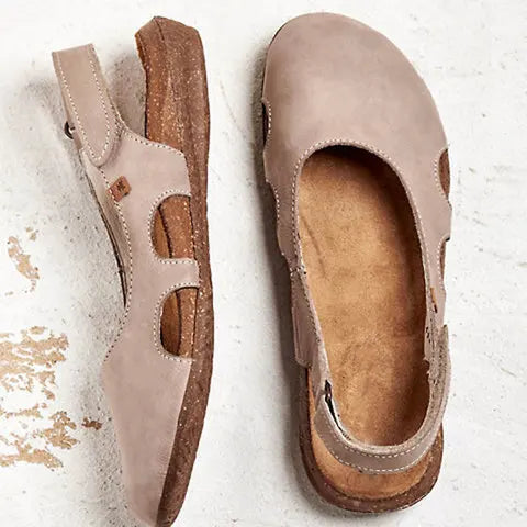 Women's Orthopaedic Cushioned Closed Toe Slingback Sandals