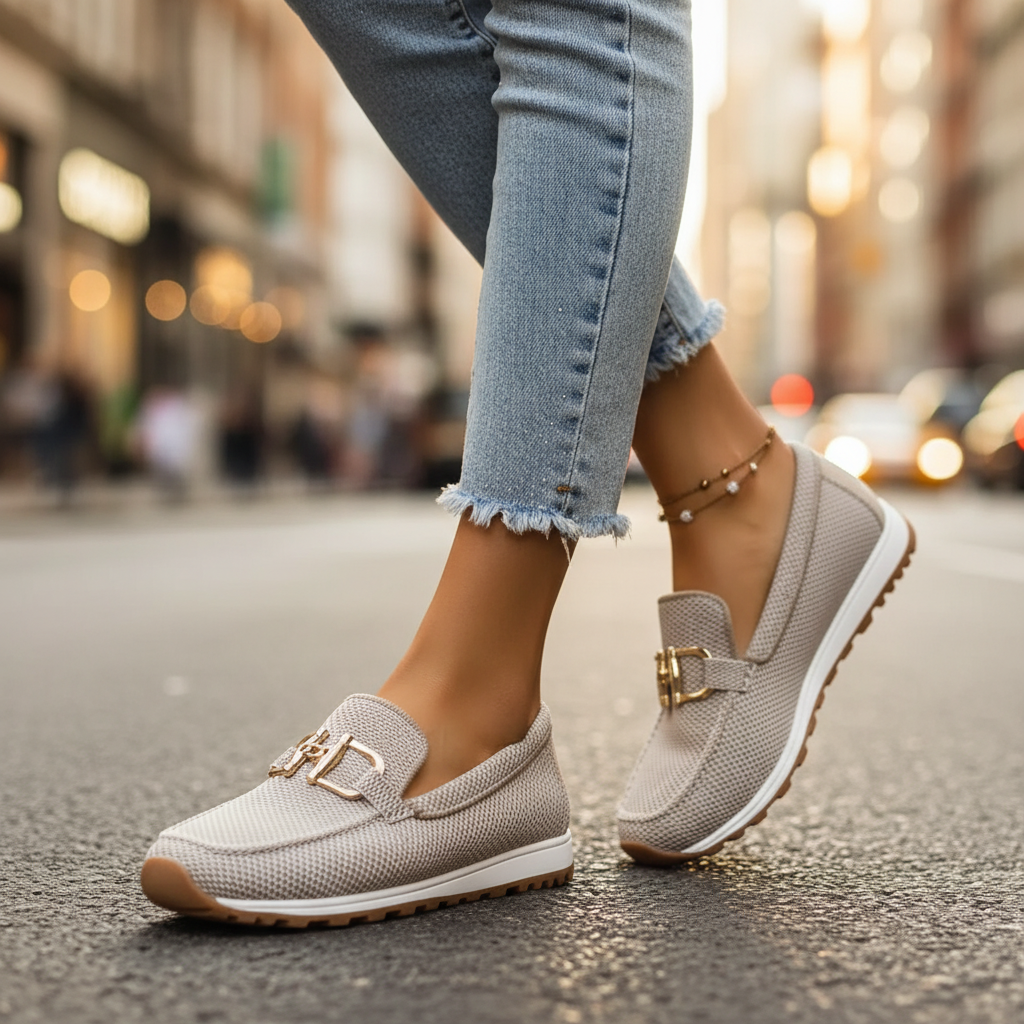 Women's Orthopaedic Mesh Loafers