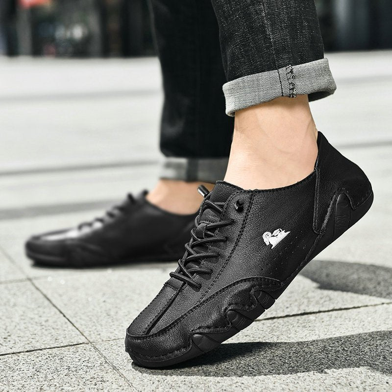 Women's Orthopaedic Barefoot Leather Shoes Wide Toe Box