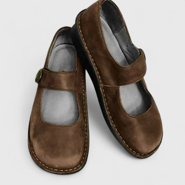 Women's Orthopaedic Mary Jane Shoes Wide Fit
