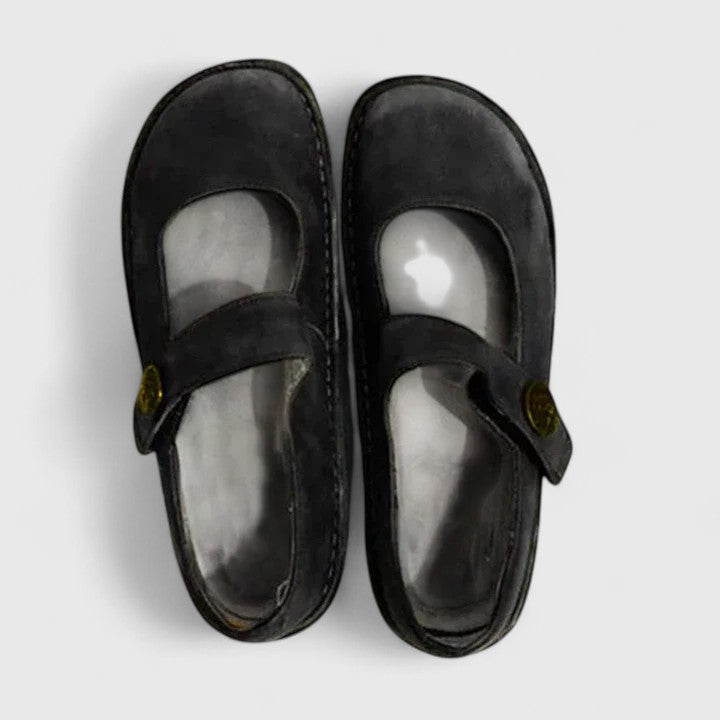 Women's Orthopaedic Mary Jane Shoes Wide Fit